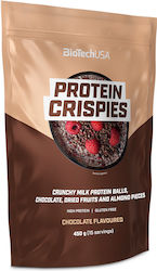 Biotech USA Protein Crispies Fără gluten cu Aromă de Ciocolată 450gr