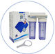 Puredry Water Filtration System Double Central Supply Micron ½" PDW-FH2 12C