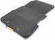 Refref Set of Front and Rear Mats 4pcs Tray Type for Renault Coupe BMW Series 4 Hyundai Coupe 2013-2020 Black