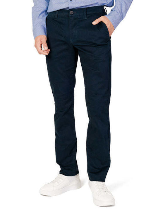 Armani Exchange Men's Trousers Elastic Blue