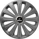 Versaco Car Hubcap Set Trend Rc with Isuzu Embl...