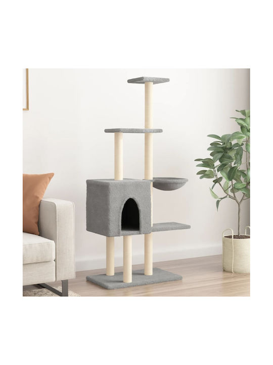 vidaXL Scratching Post Cat Trees Gray 72x34.5x1...