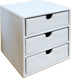 Osco Desktop Drawer Alb