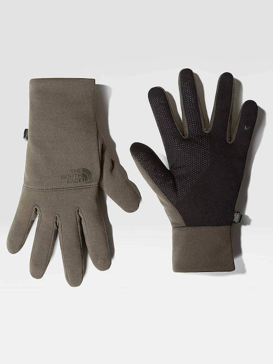 The North Face Etip Khaki Vlies Handschuhe Berü...