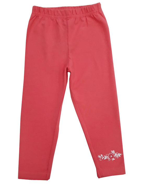 Venere Kinder Leggings Lang Rot