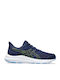 Jolt 4 Gs Kids Sports Shoes Running with Laces Navy Blue