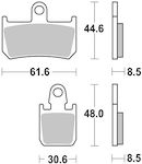 SBS Motorcycle Brake Pads