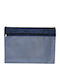 Necessaire in Marineblau Farbe
