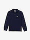 Lacoste Kids Polo Long Sleeve Navy Blue