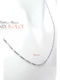 FenixJewelry Two-tone Chain Hand made of Gold 14K Length 19cm