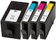 903xxl Πακέτο Συμβατών Μελανιών Εκτυπωτή InkJet HP 903XXL 89ml