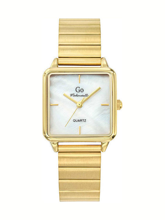 Gocomma Women's Watch with Gold Metal Bracelet