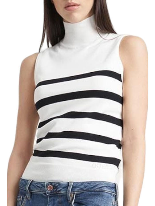 Guess Zelinda Women's Blouse Sleeveless White