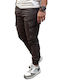 Trousers in Slim Fit Dark Grey
