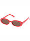 Le Specs Outta Love Sonnenbrillen mit Rot Rahmen und Braun Linse LSP2452316