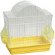 Donald Pet Care Bird Cage 29x18.5x31cm. White