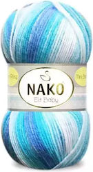 Nako Elit Baby Acrilyc Hellblau 259m 100gr Stri...