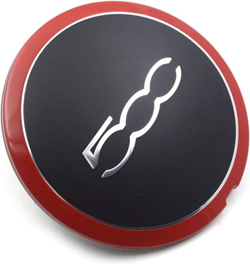 Cape centrale roată Fiat cu Diametru Intern 133mm Negru 1buc