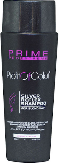 Prime Pro Extreme Profit Of Color Silver - Reflex Sampon de Păr Păstrarea Culorii și Strălucire pentru Păr Vopsit 300ml