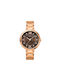 Vogue Watch with Pink Gold Metal Bracelet