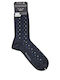 Punto Blanco Men's Patterned Socks Black