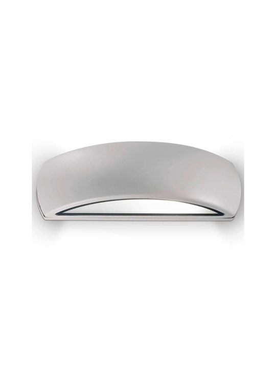 Ideal Lux Επιτοίχια Χελώνα Εξωτερική E27 IP54 33x10x8εκ.
