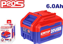 Emtop Werkzeugbatterie Lithium 20V EBPK2060