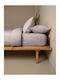 Sunshine Cotton Feelings 151 Σετ Σεντόνια Μονά με Λάστιχο 105x205+30εκ. Dark Grey (3τμχ)