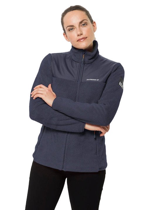 Jack Wolfskin Women's Fleece Sweatshirt Gray