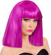 Showgirl Cleopatra Carnival Wig Straight Purple