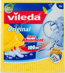 Vileda Sponge Cloths General Use 3pcs