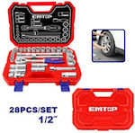 Emtop Set Ratchet 21pcs