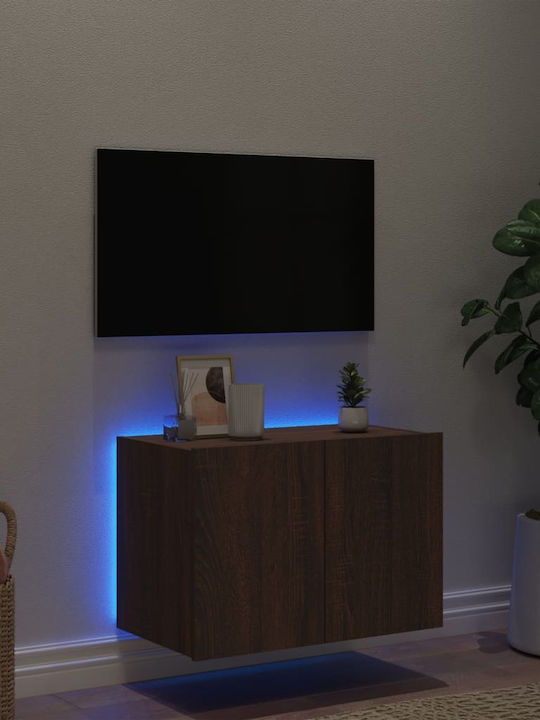 TV Stand Brown Oak M60xD35xH41cm