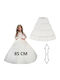 Kids Skirt Tulle Tulle White Furo