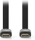 Nedis 233-2594 HDMI 1.4 High Speed 1080p 120Hz Flat Cable HDMI Male - HDMI Male 10m Black