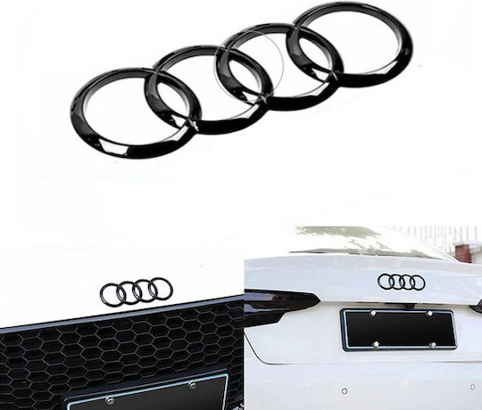 Autocolante Sigle Auto 20 x 20cm Ușă Auto în Culoarea Negru 1buc