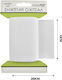 Tpster Бял Sewing Supply 10x200cm