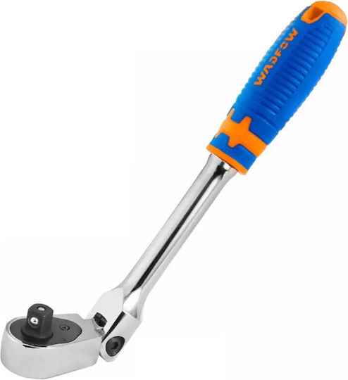 Wadfow Ratschen Einstellbar 72 Zähne mit Vierkant 3/8" Länge 25cm.