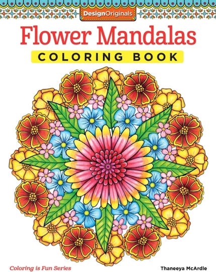 Colouring Book Flower Mandalas Coloring Book