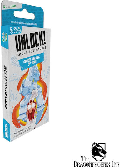 Board Game Unlock Short 1 - Secret Recipes of Yore for 1-6 Players 10+ Years Old