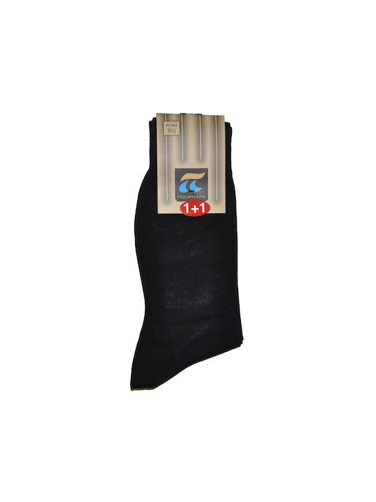 Pournara Men's Patterned Socks BLACK