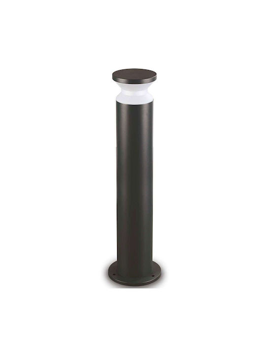 Ideal Lux Outdoor Floor Lamp Small Post 15W IP65 for E27 Black