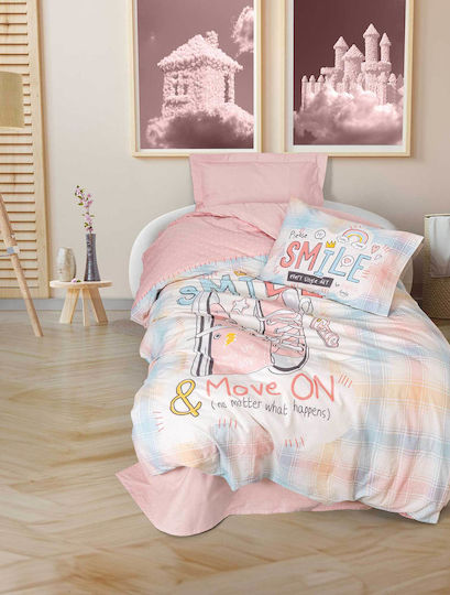 Madi Kids Duvet Set Single with Pillowcase Multicolour 170x240cm Madi Kids Duvet Set Single with Pillowcase Multicolour 170x240cm
