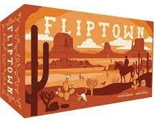 Brettspiel Fliptown für 1-4 Spieler 12+ Jahre