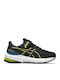 Gt 1000 12 K Kids Sports Shoes Running with Hoop & Loop Closure Black