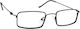 Oramont PL1128BL Reading Glasses +1.75 in Black color PL1128BLKBBF175