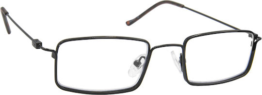 Oramont PL1129BL Reading Glasses +1.50 in Black color PL1129BLKBBF150