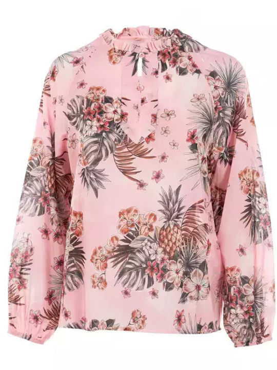 Liu Jo Women's Floral Long Sleeve Shirt