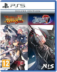 The Legend of Heroes: Trails of Cold Steel III / The Legend of Heroes: Trails of Cold Steel IV Deluxe Edition PS5 Game