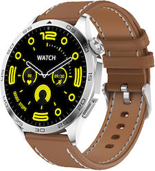 Microwear Smartwatch mit Pulsmesser (Braun)